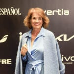 Ana Botella en Madrid tras la boda de su hijo.