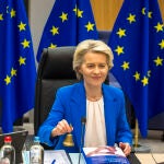 La presidenta de la Comisión Europea, Ursula von der Leyen