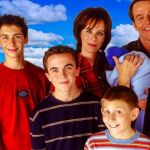 Toda la familia de la serie "Malcolm in the Middle"