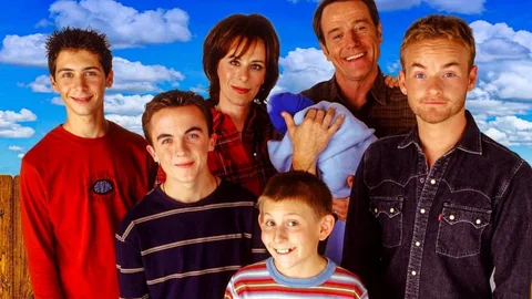 Toda la familia de la serie "Malcolm in the Middle"