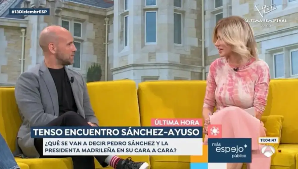 Gonzalo Miró y Susanna Griso en 'Espejo Público'