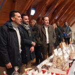 Íscar, Santana y Migallón visitan el IV Mercado de Navidad y II Salón de Vinos Alimentos Valladolid