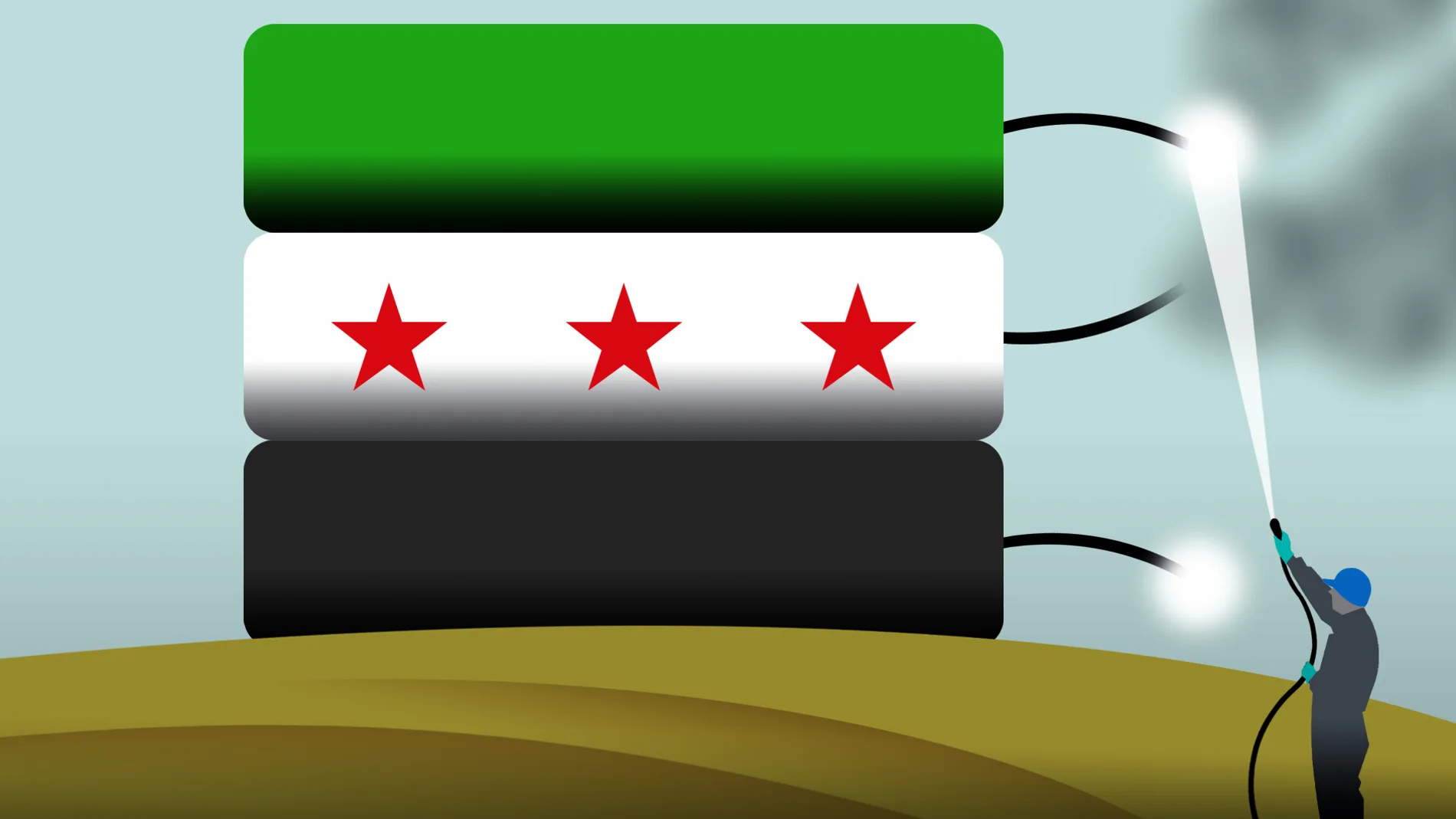 Bandera de Siria