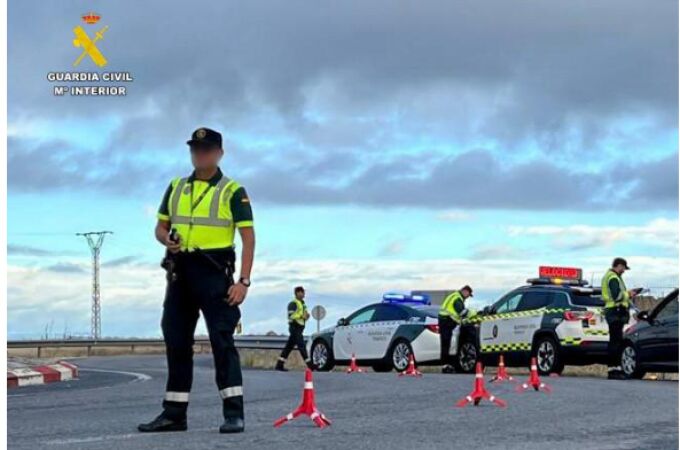 Patrulla de Tráfico de la Guardia Civil