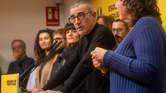 El candidato a presidir ERC, Xavier Godàs, valora los resultados de la jornada electoral en el partido.