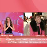 Gemma Cuervo se enfada y cortar su entrevista en directo con 'Socialité'