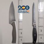 Armas que la Policía Nacional interceptó a los agraserores