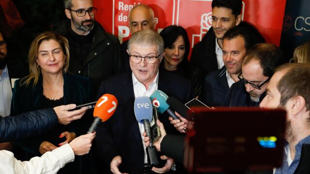MURCIA.-José Vélez anuncia que no se presentará a la reelección como secretario general del PSRM-PSOE