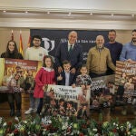 El presidente de la Diputación de Segovia, Miguel Ángel de Vicente, presenta la campaña "Alimentos que enamoran"