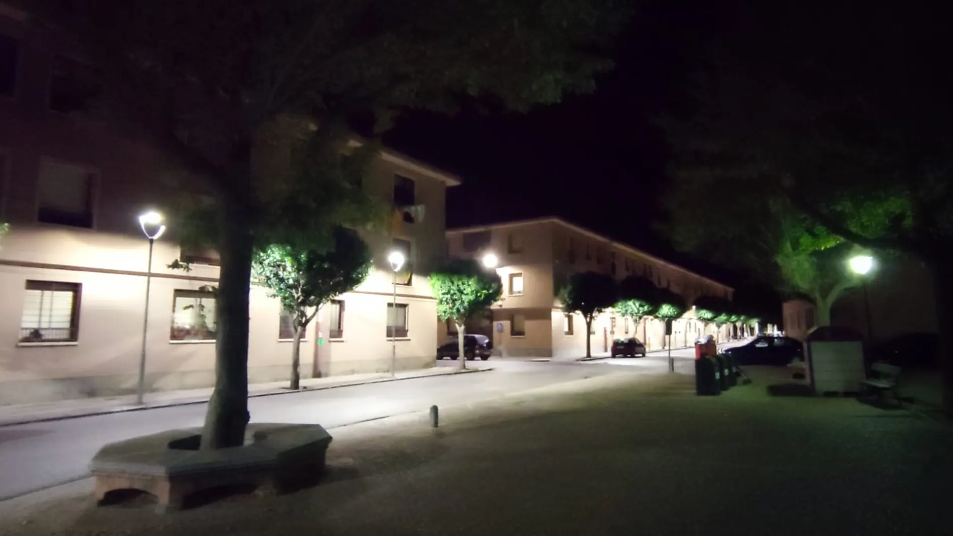 Implantación de las nuevas luces en Medina de Rioseco