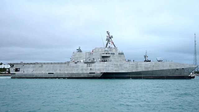 El buque estadounidense USS Savannah