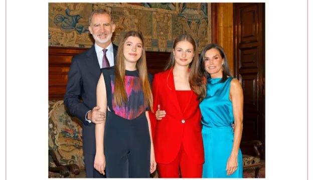 Felicitación navideña de la Familia Real española