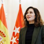 La presidenta de la Comunidad de Madrid, Isabel Díaz Ayuso