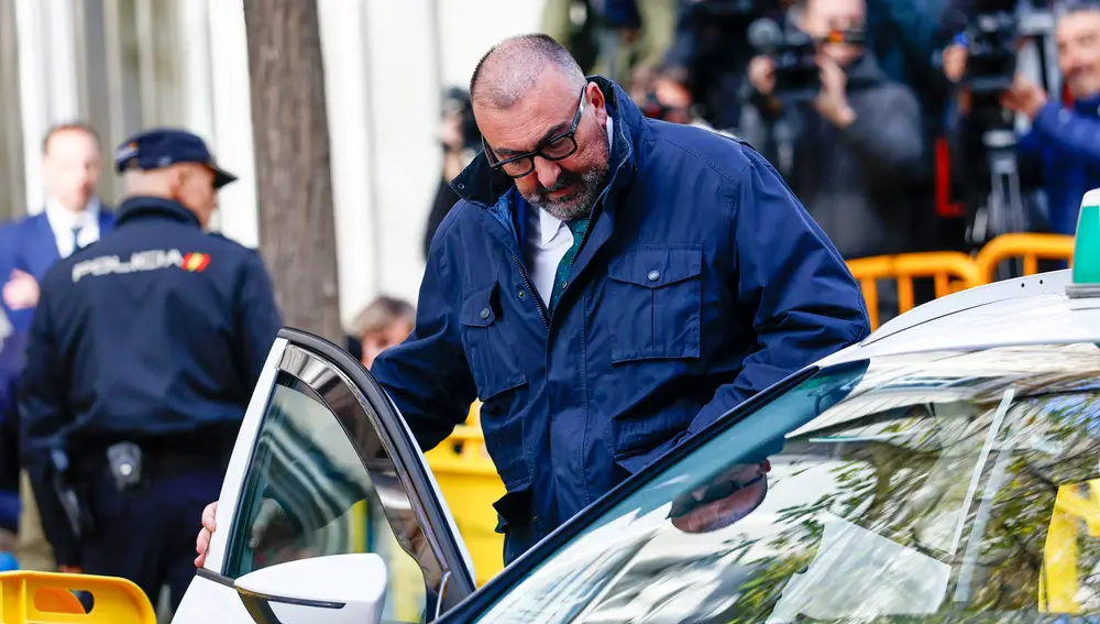 Koldo García, tras declarar en el Tribunal Supremo como investigado