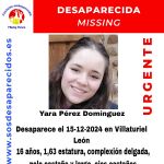 Vuelve a casa la una joven de 16 años desaparecida en la madrugada del domingo en Villaturiel (León)