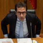 Carlos Cuerpo comparece en la Comisión Mixta para la Unión Europea en el Congreso 