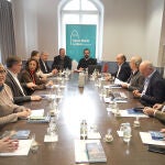 Reunión del patronato de la Fundación Santa María la Real 