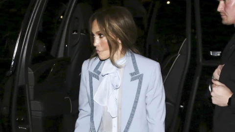 El look de Jennifer Lopez.