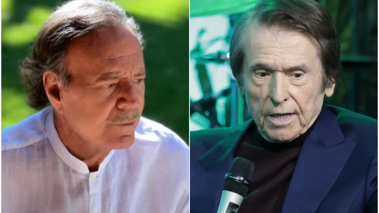 La emotiva carta de Julio Iglesias a Raphael tras ser hospitalizado: "Eres un campeón"