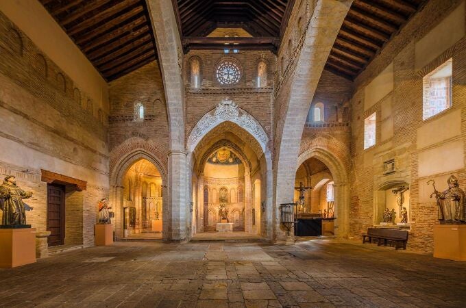 Interior de la iglesia del Santo Sepulcro de Toro