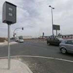 Imagen del radar instalado en la Avenida de Elche