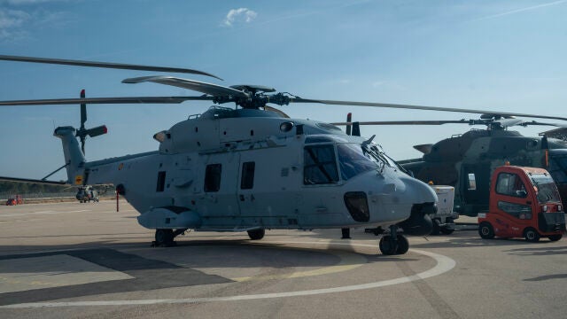 Presentación de los nuevos helicópteros Airbus NH90 Standard 3 , en la factoría de Airbus Helicopters en Albac