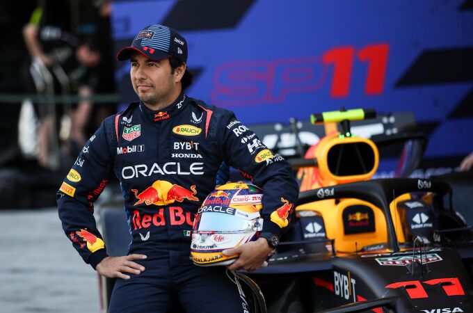 "Checo" Pérez, expiloto de Red Bull