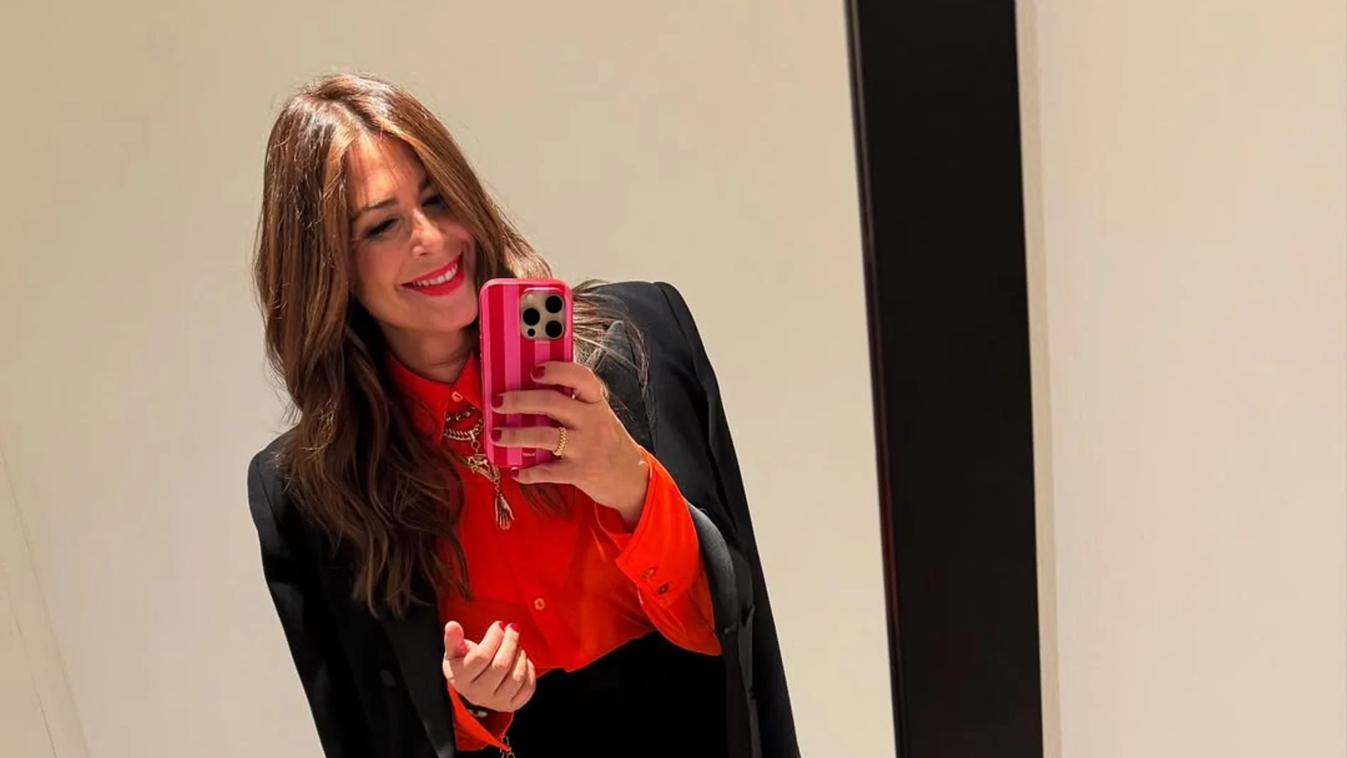 El look de Nuria Roca.