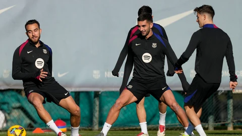 Entrenamiento del FC Barcelona