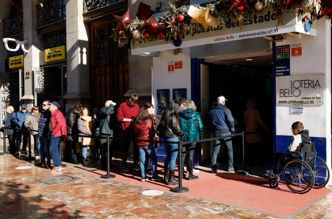 Se disparan las peticiones de lotería de Valencia de compradores del resto de España