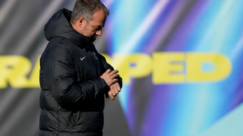Entrenamiento del FC Barcelona