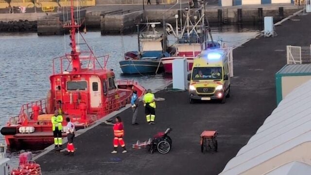 Sucesos.- Llegan a las costas canarias 208 inmigrantes a bordo de tres embarcaciones