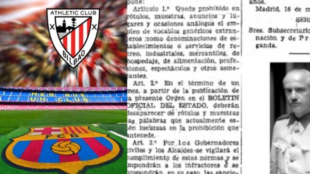 Decreto de Serrano Suñer que impuso la lengua del Imperio en el fútbol