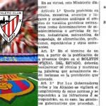 Decreto de Serrano Suñer que impuso la lengua del Imperio en el fútbol