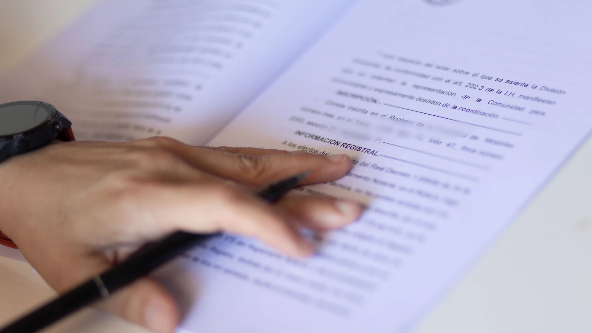 Escritura de compraventa de una hipoteca