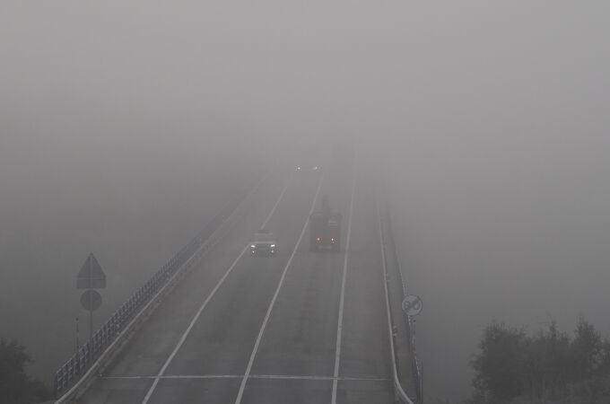 Niebla muy densa en El Bierzo