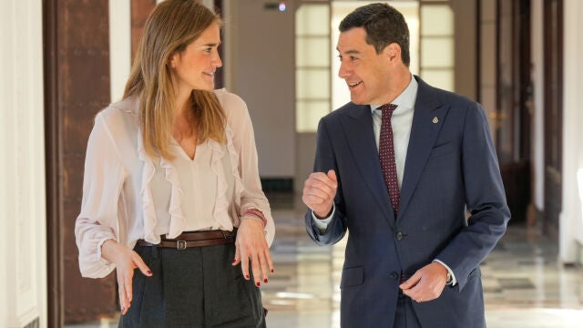 Juanma Moreno y Sara Aagesen se reúnen en Sevilla