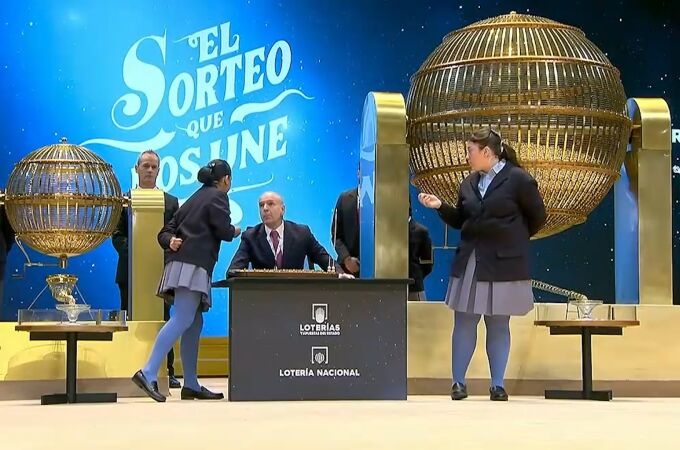 Momento de confusión en la Lotería de Navidad de 2024