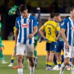 Pacheco y Oliván, después de la derrota ante Las Palmas