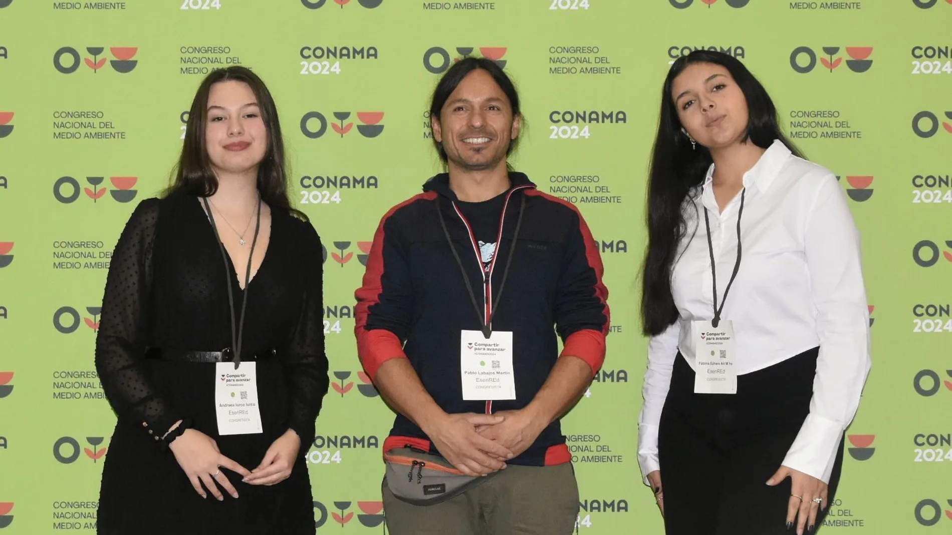 Fátima y Andrea durante su participación en esta cita