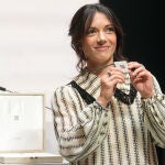 Aitana Bonmatí en la entrega Premios Creu de Sant Jordi.