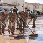 Asociación militar acusa a Defensa de imponer condiciones de trabajo "abusivas" a los militares desplegados en la DANA