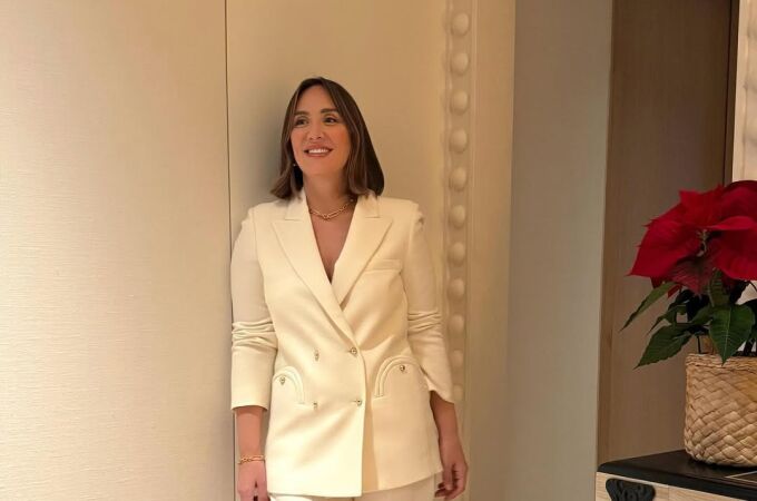 Look de Tamara Falcó perfecto para Nochebuena.