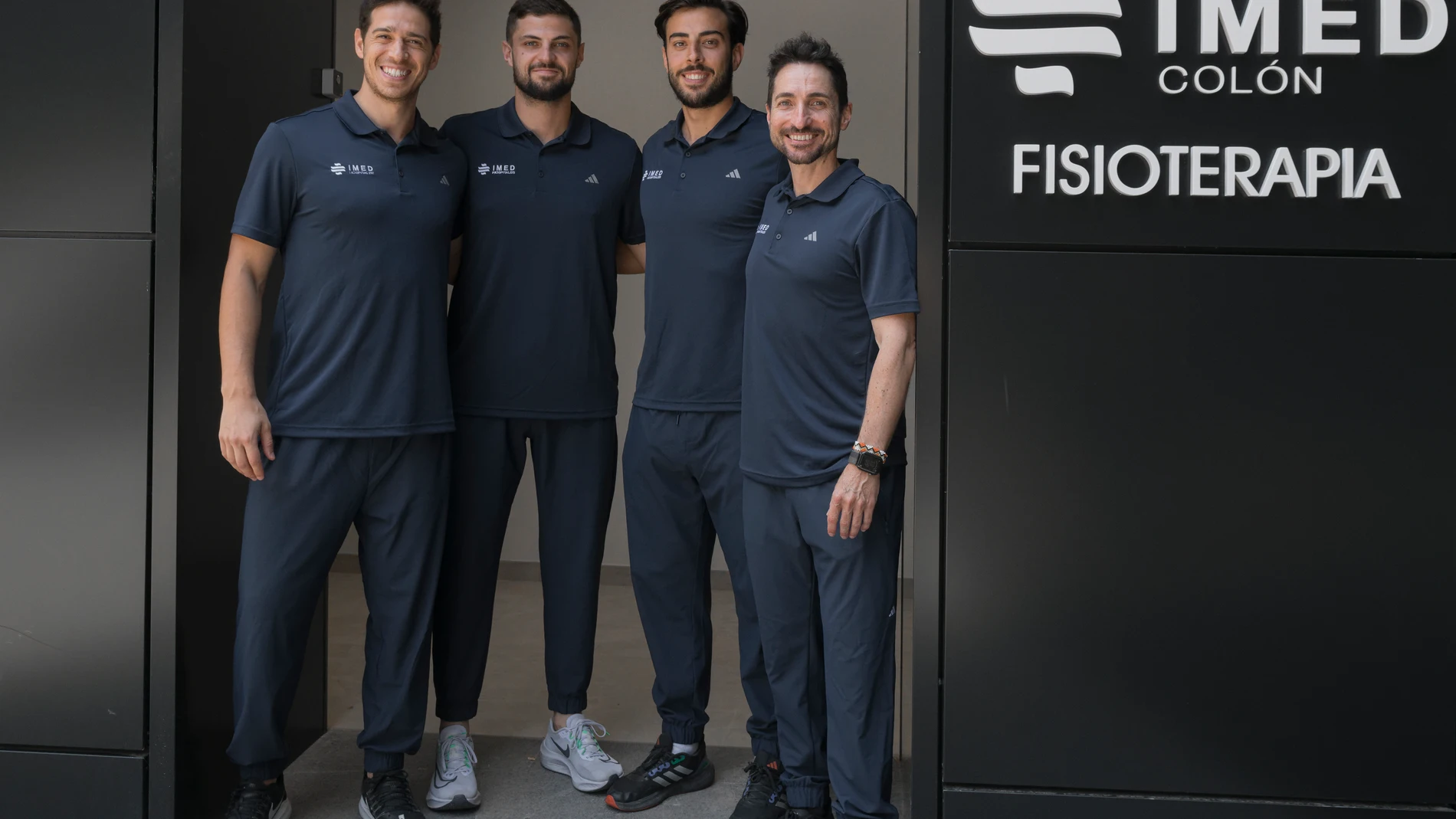 El equipo de fisioterapeutas de Imed Colón