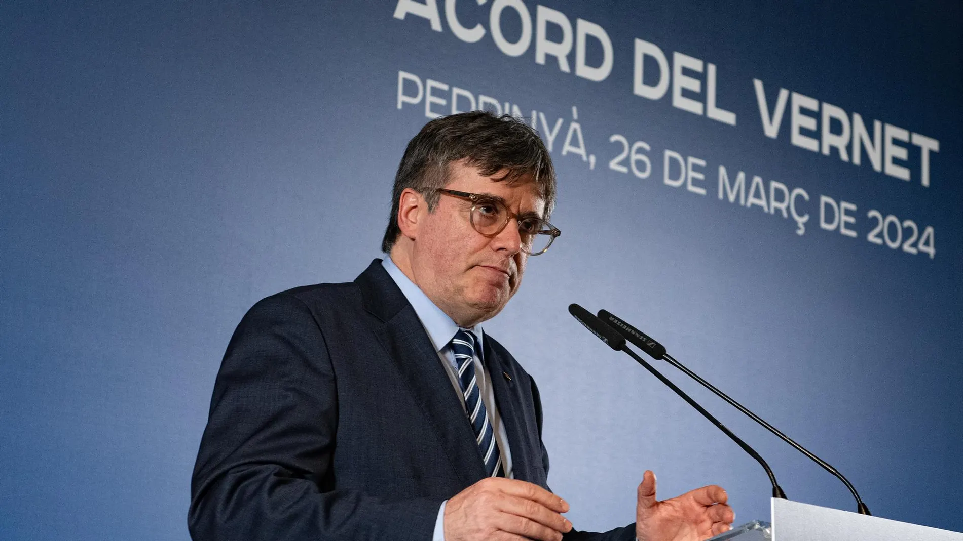 Puigdemont no apoyará a Sánchez si continúa "la estrategia que pretende hundir" a Cataluña