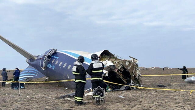 Azerbaijan Airlines passenger plane crashes near Aktau, Kazakhstan