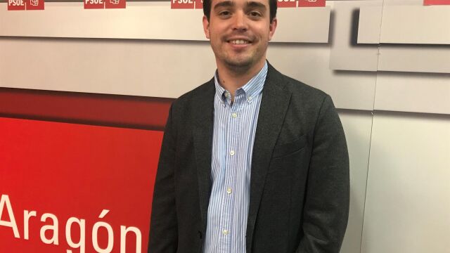 Darío Villagrasa se presentará a las Primarias para ser secretario general del PSOE Aragón y lo detallará este jueves