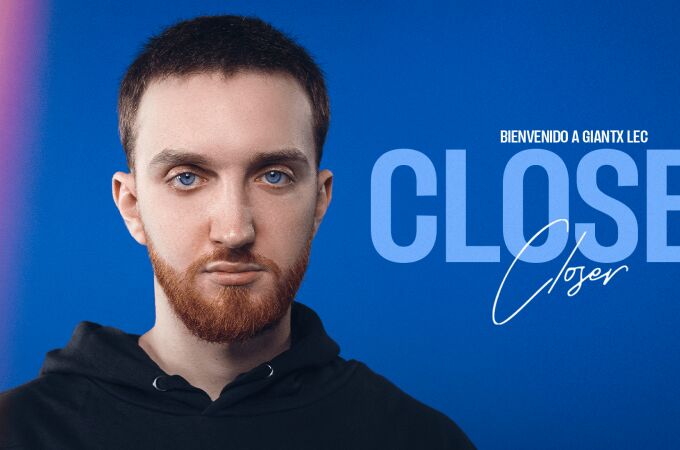 GIANTX incorpora a Closer, tres veces mundialista y estrella turca del League of Legends