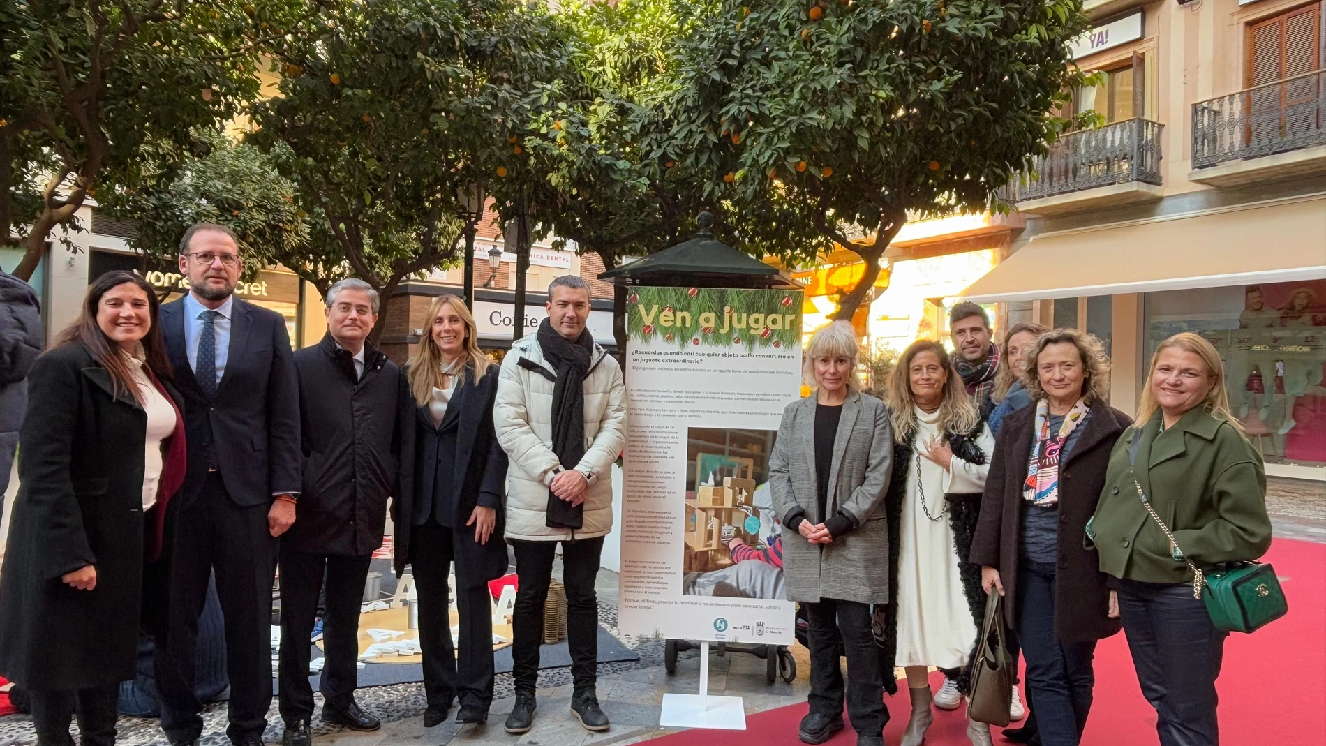 Imagen de la presentación de la iniciativa "Ven a Jugar"
