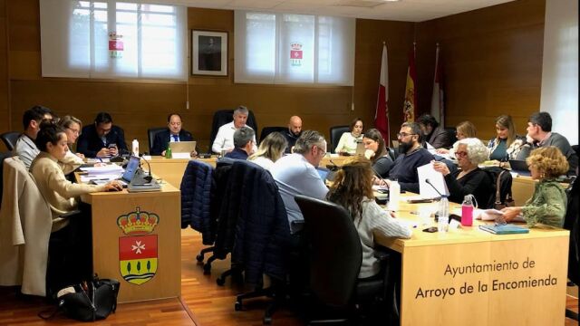 Pleno del Ayuntamiento de Arroyo de la Encomienda